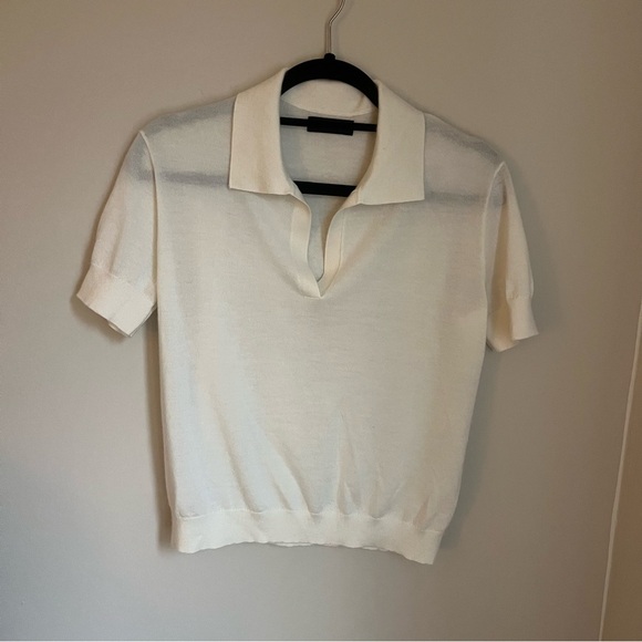 NADAAM Fancy Cashmere Knit Polo - Picture 4 of 4
